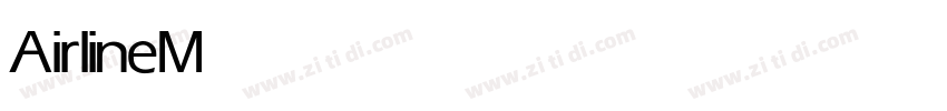Airline Medium字体转换